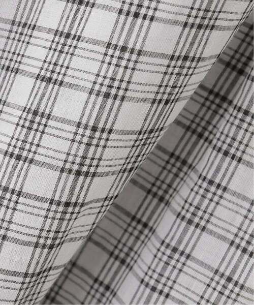 JOINT WORKS(ジョイントワークス)の「シアー チェック シャツ / SHEER CHECK SHIRTS(シャツ/ブラウス・レディース・ホワイト/ブラック・MEDIUM/LARGE)」の10枚目の写真