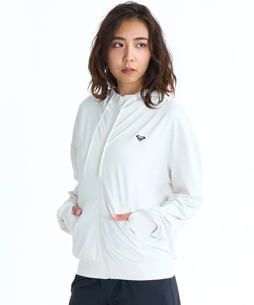 ROXY/ロキシー レディース ラッシュガード ジップアップパーカー