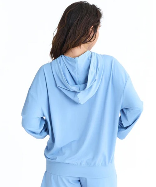 ROXY(ロキシー)の「ROXY/ロキシー レディース ラッシュガード ジップアップパーカー RLY261027 UT(パーカー・レディース・ブラック/ライトブルー/ホワイト・M/L)」の10枚目の写真