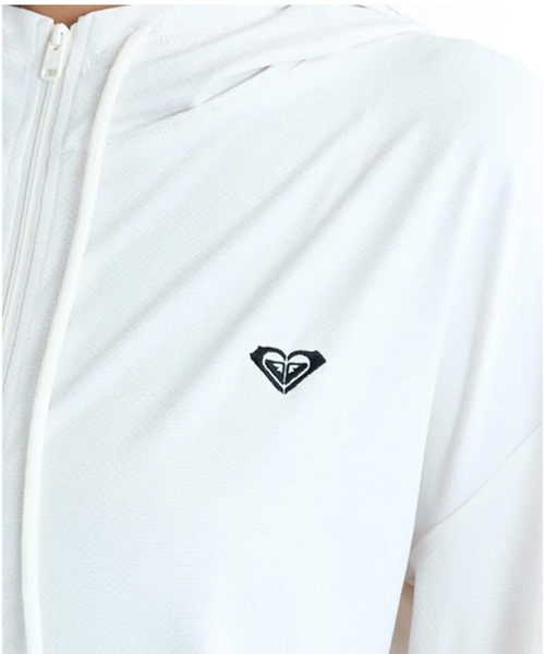 ROXY(ロキシー)の「ROXY/ロキシー レディース ラッシュガード ジップアップパーカー RLY261027 UT(パーカー・レディース・ブラック/ライトブルー/ホワイト・M/L)」の12枚目の写真