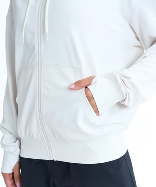 ROXY(ロキシー)の「ROXY/ロキシー レディース ラッシュガード ジップアップパーカー RLY261027 UT(パーカー・レディース・ブラック/ライトブルー/ホワイト・M/L)」の13枚目の写真