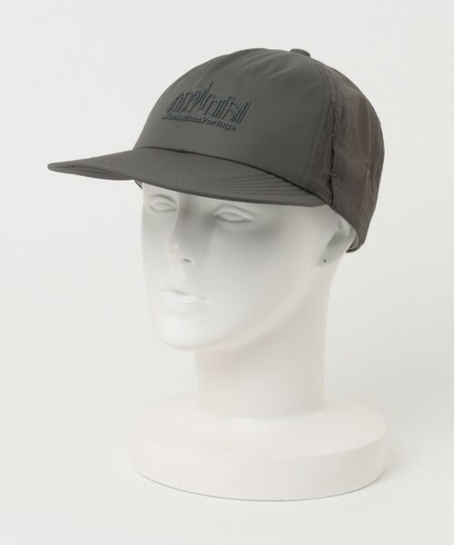 Manhattan Portage（マンハッタンポーテージ）の「Sheer Rip Mesh Cap（キャップ・メンズ・アイボリー/ブラック/グレー・FREE）」の3枚目の写真
