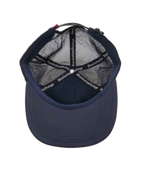Manhattan Portage（マンハッタンポーテージ）の「Sheer Rip Mesh Cap（キャップ・メンズ・アイボリー/ブラック/グレー・FREE）」の12枚目の写真