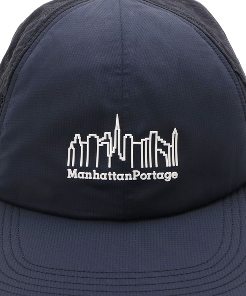 Manhattan Portage（マンハッタンポーテージ）の「Sheer Rip Mesh Cap（キャップ・メンズ・アイボリー/ブラック/グレー・FREE）」の13枚目の写真