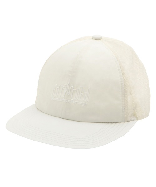 Manhattan Portage（マンハッタンポーテージ）の「Sheer Rip Mesh Cap（キャップ・メンズ・アイボリー/ブラック/グレー・FREE）」の4枚目の写真