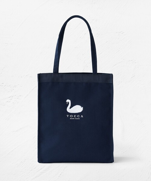 TOCCA(トッカ)の「PUFFY ICON SUBBAG サブバッグ(トートバッグ・レディース・ライトグレー系/ブラック系/ベージュ系5/ネイビー系・F)」の4枚目の写真