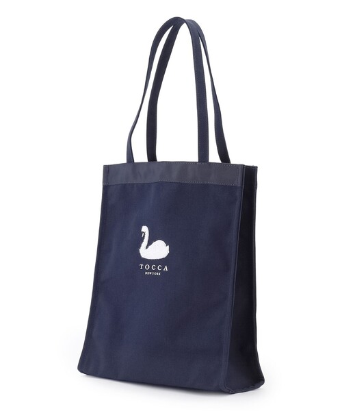 TOCCA(トッカ)の「PUFFY ICON SUBBAG サブバッグ(トートバッグ・レディース・ライトグレー系/ブラック系/ベージュ系5/ネイビー系・F)」の6枚目の写真
