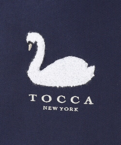 TOCCA(トッカ)の「PUFFY ICON SUBBAG サブバッグ(トートバッグ・レディース・ライトグレー系/ブラック系/ベージュ系5/ネイビー系・F)」の9枚目の写真