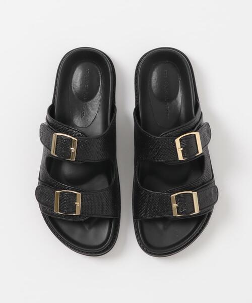 URBAN RESEARCH DOORS（アーバンリサーチドアーズ）の「ダブルベルトプラットフォームサンダル（サンダル・レディース・ナチュラル/ブラック・36/38/37）」の8枚目の写真