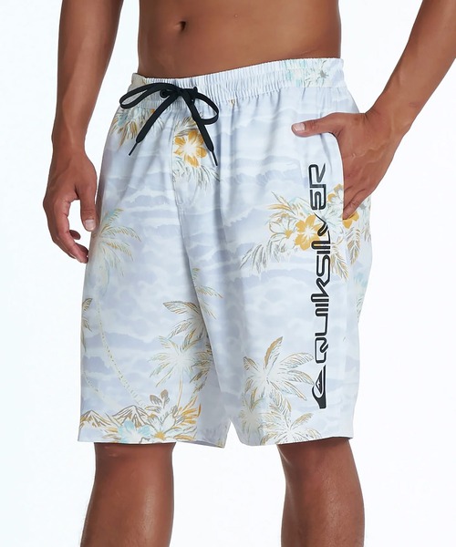 QUIKSILVER/クイックシルバー メンズ 水着 トランクス 水陸両用 ヤシの