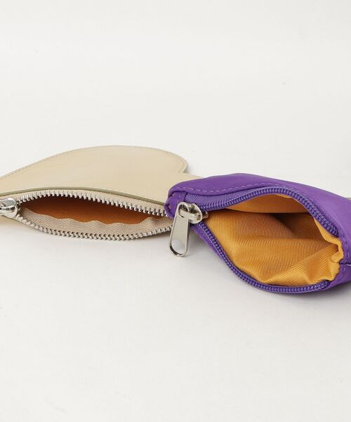 COMMON WARE(コモンウェアー)の「EM:cheek チーク スタッズ heart pouch studs 2way shoulder(ショルダーバッグ・レディース・ブラック/カーキ/グレー/パープル・FREE)」の12枚目の写真