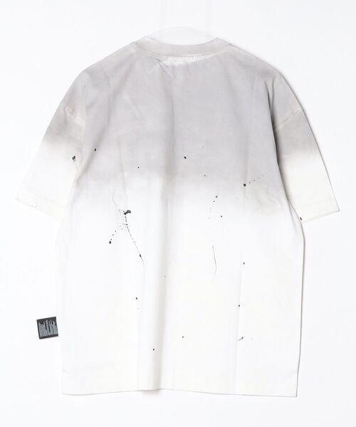 ARULE(アルール)の「A'GEM/9 × .kom 『ARULE/アルール』スプラッシュグラフィック ラインストーンTシャツ(Tシャツ/カットソー・メンズ・ホワイト/ブラック/ブルー・L)」の13枚目の写真