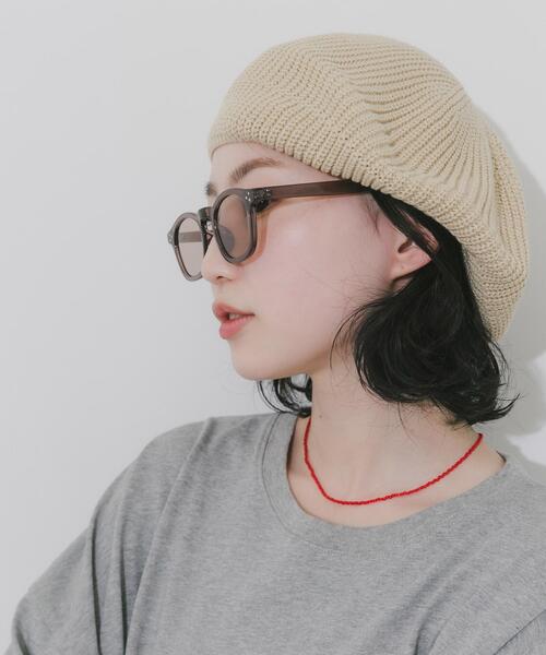 SMELLY(スメリー)の「クリアフレームカラーサングラス(サングラス・レディース・ブラウン/グレー・-)」の16枚目の写真