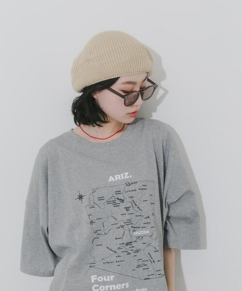 SMELLY(スメリー)の「クリアフレームカラーサングラス(サングラス・レディース・ブラウン/グレー・-)」の14枚目の写真