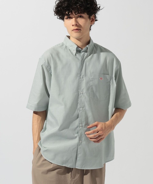 DANTON(ダントン)の「【DANTON(ダントン)】オックスフォードボタン ボタンダウンシャツ(シャツ/ブラウス・メンズ・オフホワイト/グリーン・LARGE/MEDIUM)」の13枚目の写真