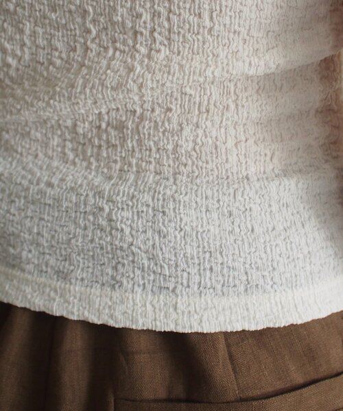 LOUNGEDRESS(ラウンジドレス)の「【earthy_/アーシー】カップ付きジャガードキャミ(キャミソール・レディース・ブラック/オフホワイト・LARGE/MEDIUM/SMALL)」の13枚目の写真