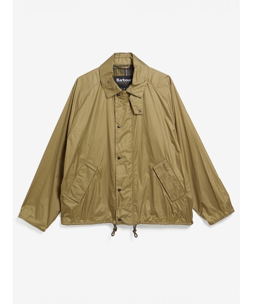 Barbour（バブアー）の「【TRANSPORT / トランスポート】UVシャワープルーフ ジャケット（ブルゾン・メンズ・オリーブ・34/36/38）」の10枚目の写真