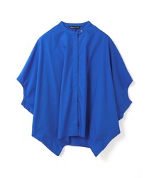 mizuiro ind スタンドカラーコクーンシャツ