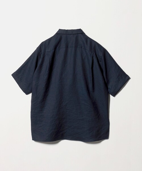 UNITED ARROWS（ユナイテッドアローズ）の「トリアセテート/ポリエステル ツイル オープンカラーシャツ（シャツ/ブラウス・メンズ・ナチュラル/オリーブ/レッド/ネイビー・L/S/M/XL）」の20枚目の写真