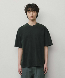 ウォッシュド半袖Tシャツ_CHARCOAL GREY