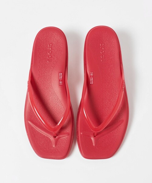 サンダル  SLIPPER x J.S.B. 26cm セール】＜crocs＞MIAMI JELLY FLIP サンダル（サンダル）｜crocs