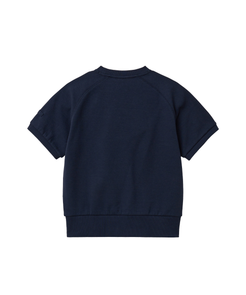 YALE(イェール)の「ウィメンズソフトタッチグラフィックスウェットシャツ_ネイビー(Tシャツ/カットソー・レディース・その他・SMALL/MEDIUM/LARGE)」の2枚目の写真