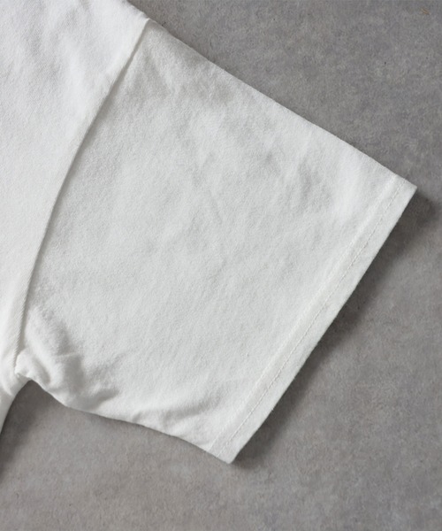 antiqua（アンティカ）の「綿100％ クルーネック フォト Tシャツ（Tシャツ/カットソー・レディース・ブラック/ホワイト・ONESIZE）」の13枚目の写真