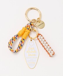 VIAMAILBAG（ヴィアメールバッグ）の「＜VIAMAILBAG＞プレート ロゴ チャーム（キーケース/キーアクセサリー）」