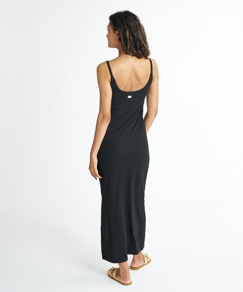 BILLABONG（ビラボン）の「BILLABONG ウィメンズ BRA TOP BABY FIT DRY RIB ONEPIECE ワンピース 【2026年夏モデル】（ワンピース・レディース・マルチ/ブラック・MEDIUM）」の3枚目の写真