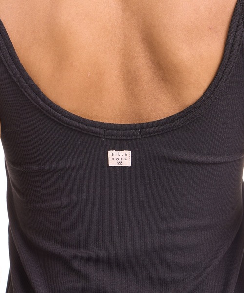BILLABONG（ビラボン）の「BILLABONG ウィメンズ BRA TOP BABY FIT DRY RIB ONEPIECE ワンピース 【2026年夏モデル】（ワンピース・レディース・マルチ/ブラック・MEDIUM）」の5枚目の写真