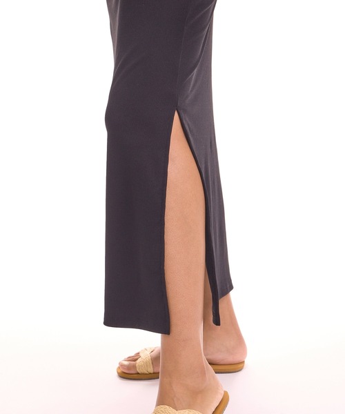 BILLABONG（ビラボン）の「BILLABONG ウィメンズ BRA TOP BABY FIT DRY RIB ONEPIECE ワンピース 【2026年夏モデル】（ワンピース・レディース・マルチ/ブラック・MEDIUM）」の6枚目の写真