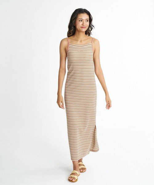 BILLABONG（ビラボン）の「BILLABONG ウィメンズ BRA TOP BABY FIT DRY RIB ONEPIECE ワンピース 【2026年夏モデル】（ワンピース・レディース・マルチ/ブラック・MEDIUM）」の9枚目の写真