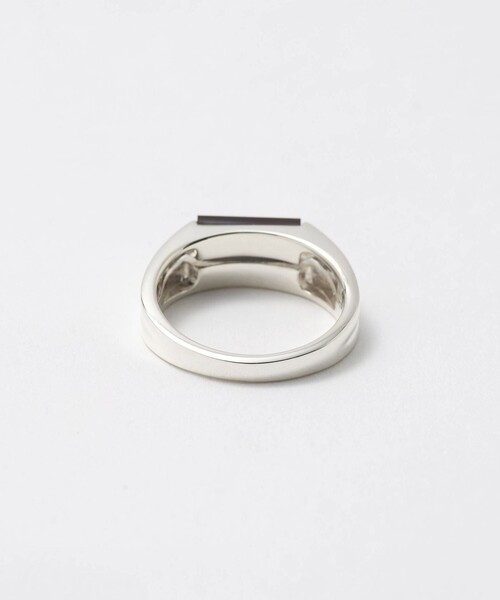 BEAUTY&YOUTH UNITED ARROWS(ビューティーアンドユースユナイテッドアローズ)の「<eoa>ストーン ダブル リング(リング・メンズ・シルバー・11/13/16/18/20/22)」の4枚目の写真