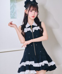 ナイロンビジューワンピ