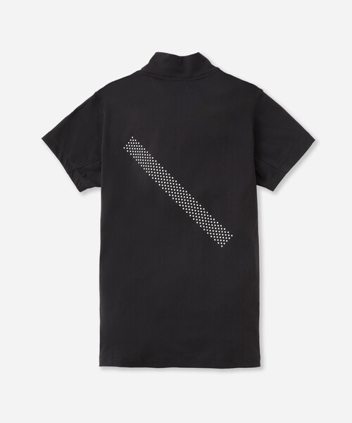 Saturdays Golf(サタデーズゴルフ)の「Hs Dot Mesh Half Mockneck Shirt | WOMEN(Tシャツ/カットソー・レディース・ブラック/ホワイト・S/M/L)」の3枚目の写真