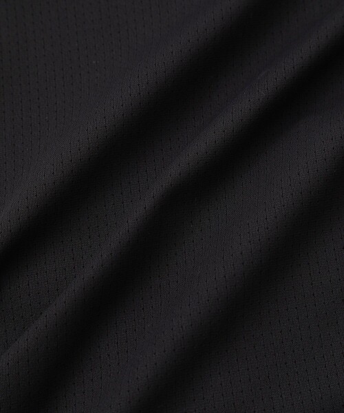 Saturdays Golf(サタデーズゴルフ)の「Hs Dot Mesh Half Mockneck Shirt | WOMEN(Tシャツ/カットソー・レディース・ブラック/ホワイト・S/M/L)」の9枚目の写真