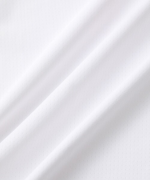 Saturdays Golf(サタデーズゴルフ)の「Hs Dot Mesh Half Mockneck Shirt | WOMEN(Tシャツ/カットソー・レディース・ブラック/ホワイト・S/M/L)」の10枚目の写真