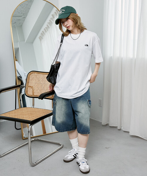 THE NORTH FACE(ザノースフェイス)の「THE NORTH FACE/ザ・ノース・フェイス <速乾>Short Sleeve Flash Dry Nuptse Cotton Tee/ショートスリーブ フラッシュドライ ヌプシ コットン Tシャツ 限定展開(Tシャツ/カットソー・メンズ・グレー/ブラック/ホワイト・LARGE/MEDIUM/X-LARGE/SMALL)」の7枚目の写真