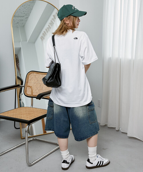 THE NORTH FACE(ザノースフェイス)の「THE NORTH FACE/ザ・ノース・フェイス <速乾>Short Sleeve Flash Dry Nuptse Cotton Tee/ショートスリーブ フラッシュドライ ヌプシ コットン Tシャツ 限定展開(Tシャツ/カットソー・メンズ・グレー/ブラック/ホワイト・LARGE/MEDIUM/X-LARGE/SMALL)」の8枚目の写真