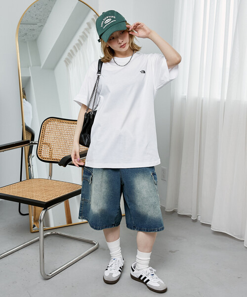 THE NORTH FACE(ザノースフェイス)の「THE NORTH FACE/ザ・ノース・フェイス <速乾>Short Sleeve Flash Dry Nuptse Cotton Tee/ショートスリーブ フラッシュドライ ヌプシ コットン Tシャツ 限定展開(Tシャツ/カットソー・メンズ・グレー/ブラック/ホワイト・LARGE/MEDIUM/X-LARGE/SMALL)」の9枚目の写真