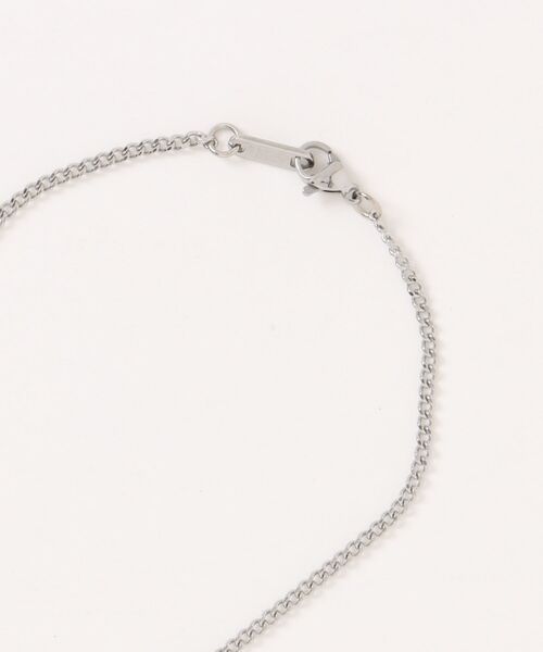 Chikashitsu +(チカシツプラス)の「【Chikashitsu +】oval ring necklace / 【チカシツプラス】オーバルリングネックレス(ネックレス・メンズ・シルバー・ONE SIZE)」の2枚目の写真