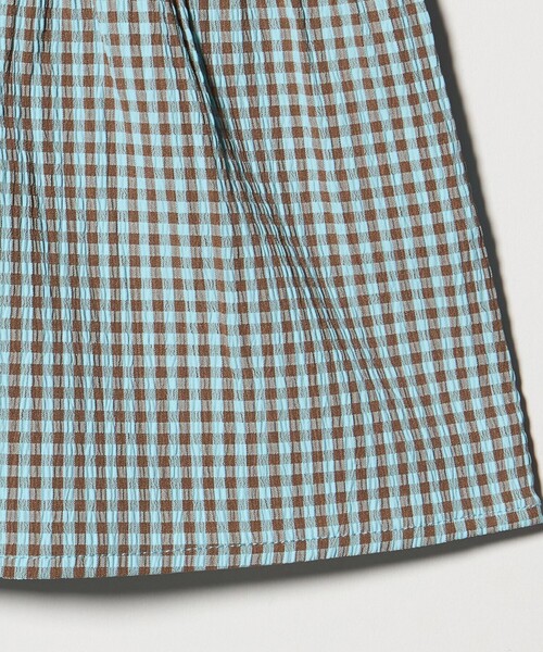 green label relaxing(グリーンレーベルリラクシング)の「チェック ワンピース / キッズ 100cm-130cm(ワンピース・キッズ・ネイビー/ライトブルー・130cm/110cm/100cm/120cm)」の8枚目の写真