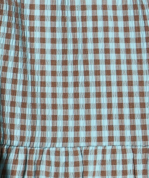 green label relaxing(グリーンレーベルリラクシング)の「チェック ワンピース / キッズ 100cm-130cm(ワンピース・キッズ・ネイビー/ライトブルー・130cm/110cm/100cm/120cm)」の11枚目の写真