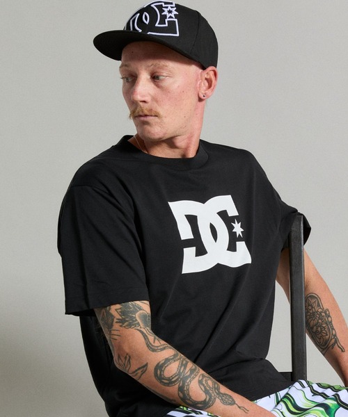 DC SHOES(ディーシーシューズ)の「DC SHOES メンズ 26 STAR SS Tシャツ 【2026年春夏モデル】(Tシャツ/カットソー・メンズ・ホワイト/ブラック・X-LARGE/LARGE)」の2枚目の写真