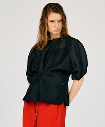 PRANK PROJECT | 【2026Summer Pre-Order】オーガンジーパフトップ / Organza Puff-Sleeve Top(シャツ/ブラウス)