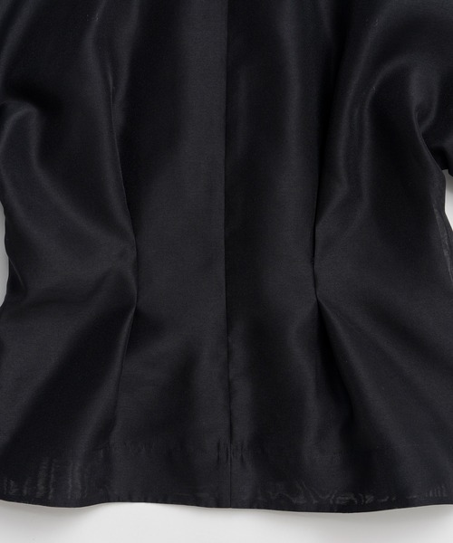 PRANK PROJECT(プランクプロジェクト)の「【2026Summer Pre-Order】オーガンジーパフトップ / Organza Puff-Sleeve Top(シャツ/ブラウス・レディース・アイボリー/ブラック・FREE)」の16枚目の写真