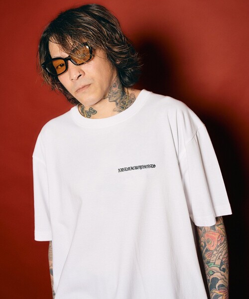 NineMicrophones(ナインマイクロフォンズ)の「NEMESIS TEE(Tシャツ/カットソー・メンズ・ブラック/バーガンディー/ホワイト・XX-LARGE/X-LARGE/LARGE/MEDIUM/SMALL)」の17枚目の写真