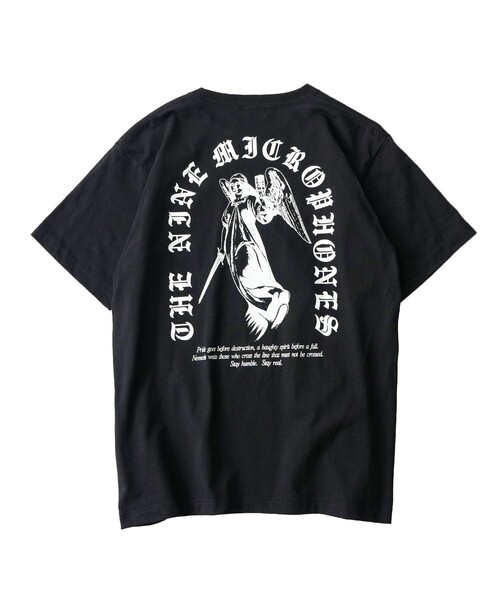 NineMicrophones(ナインマイクロフォンズ)の「NEMESIS TEE(Tシャツ/カットソー・メンズ・ブラック/バーガンディー/ホワイト・XX-LARGE/X-LARGE/LARGE/MEDIUM/SMALL)」の19枚目の写真