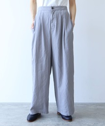 △hightwist cotton producte dye highwaist cocoon pants