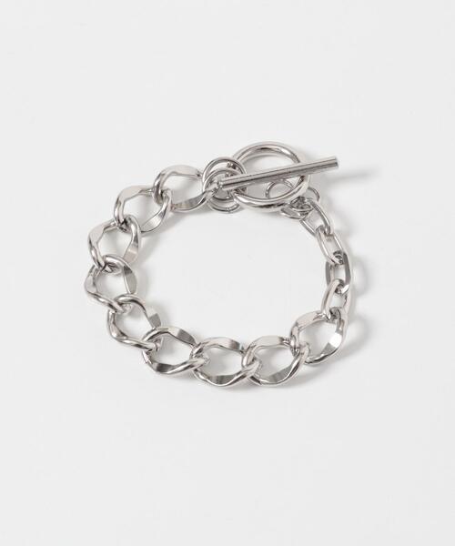 ITEMS URBANRESEARCH(アイテムズ アーバンリサーチ)の「Bracelet 6195(ブレスレット・メンズ・シルバー・0)」の1枚目の写真